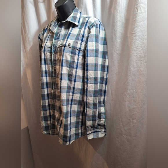 Wrangler small plaid button-down shirt size small - Picture 3 of 6